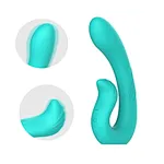 best g spot vibrator-WINYI Supplier WHolesale OEMD ODM 2024 trending U Shaped Double Vibrator double vibrating g spot massager sex toy silicone wearable vibrator for women